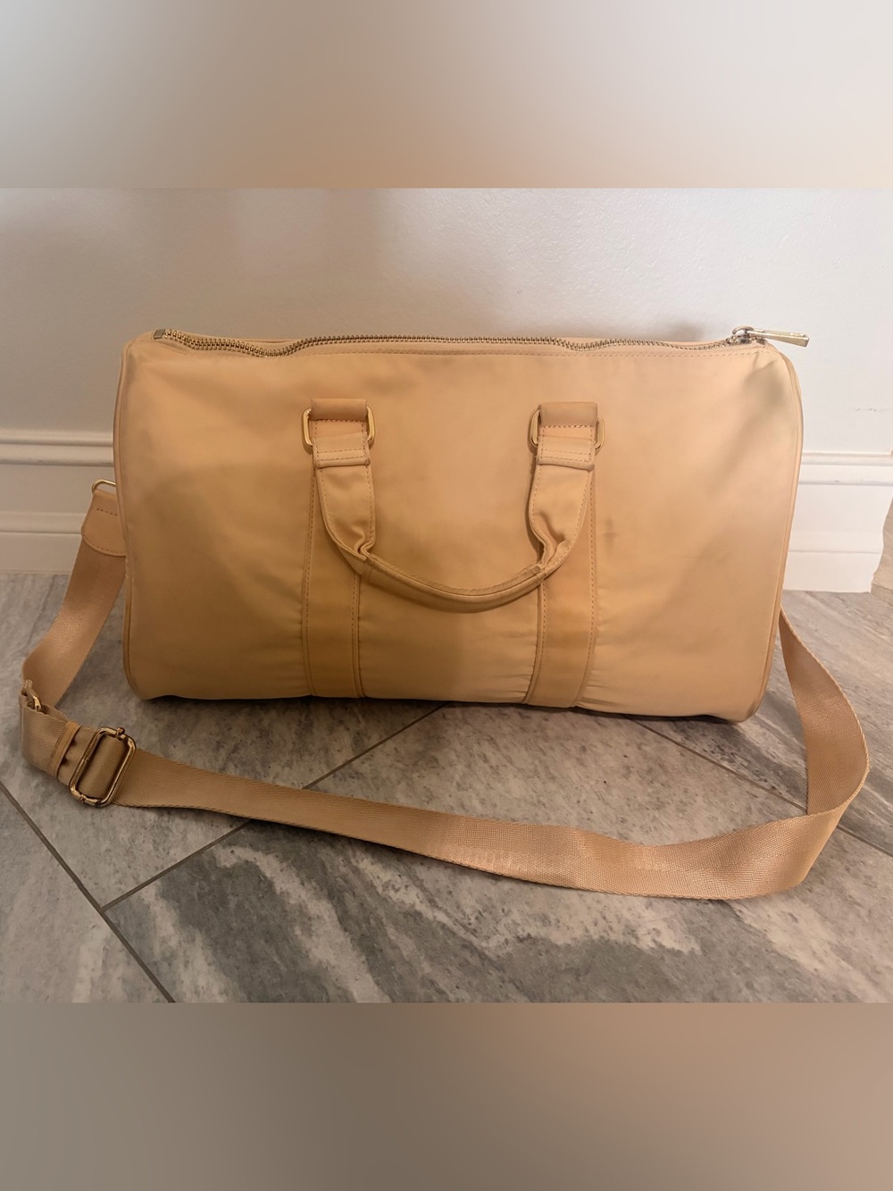Stoney Clover Duffel Bag /gym bag - sand